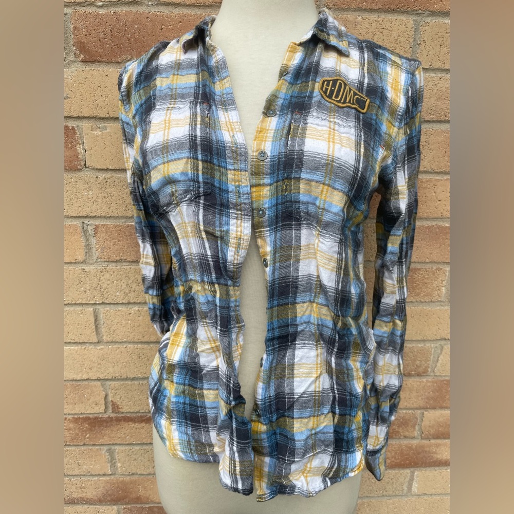 Black Label Harley-Davidson lightweight flannel